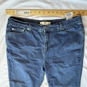 Levi's Women's 18M Perfectly Slimming 512 Bootcut Denim Jeans EUC
